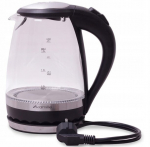 Kamille veekeetja KM1720B, 1.7L, 2200W klaas