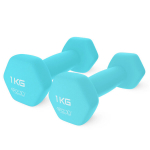 Hantlid 4Fizjo, 2 tk, 1 kg, sinine