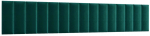 Pehmete seinapaneelide komplekt Eltap Quadratta, 300x60 cm, roheline