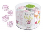 Templite komplekt Aladine Stampo Baby 4tk Princess + templipadi roosa