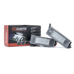 LED numbrim&auml;rgi valgustus 6000K Mercedes Nissan Citroen Peugeot Fiat