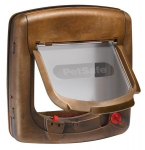 PetSafe Staywell magnetinis prabangių kačių durų atvartas &ndash; saugios baltos durys su magnetine užrakto sistema
