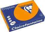 V&auml;rviline paber Clairefontaine Trophee A4/80gr, oranž