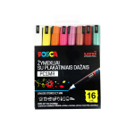 Markerid Uni Ball Posca PC-1MR, 16 tk.