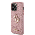 Guess PU Fixed Glitter 4G Case GUHCP15XHG4SGP