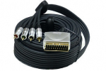 Profigold, Scart, RCA, 5m
