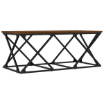 vidaXL kohvilaud, pruun tamm, 100 x 49 x 40 cm, tehispuit