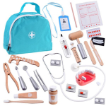 Komplekt LITTLE DENTIST puidust aksessuaarid ZA4718