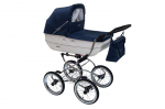 Jalutusk&auml;ru Renee Baby Fashion + Turvah&auml;ll white / blue
