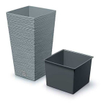Lillepott Prosperplast Furu Square DFSH300-422U, betoonv&auml;rvid