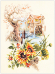 Tikkimiskomplekt Magic Needle "Old Watermill" 210-208