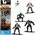 5 nano metalfiguuride Marvel Spiderman metallist figuuri
