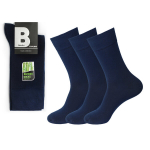 Klassikalised meeste sokid Bisoks 12310 sinine, 3 paari