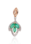 Punasest kullast ripats teemantidega Diamond Sky "Alexandria III", proov 585 DS00K546