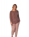 Naiste pidžaamad Cotpark 30254, pruun