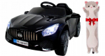 Elektriauto Bmw B3 R-sport, must ja pl&uuml;&uuml;sist padi Cat, 50 cm