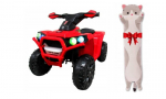 Laste ATV Quad R-sport J8, punane ja pehme padi Cat, 50 cm