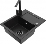 Graniidist k&ouml;&ouml;givalamu Mexen Enzo koos segisti ja sifooniga, must