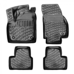 Auto kummimatid mustad 3D RIZLINE OPEL MERIVA B (2010-2017)