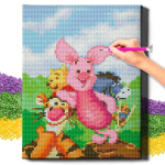 Teemantmaal, loomad, lastele 5D Diamond Painting Oh Art! 20x30 cm