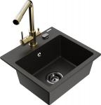 Graniidist k&ouml;&ouml;givalamu Mexen Milo koos segisti ja sifooniga, must