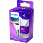 PHILIPS LED Klassikaline 40W Kera E14 Soe Valge Matt Mitte H&auml;gus