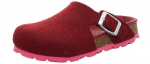 Naiste sussid Superfit Fussbettpantoffel, punane