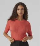 Vero Moda naiste pullover 10286032*01, korall/cay