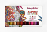 Kahepoolsed viltpliiatsid Alpino Dual Artist, 72 tk.