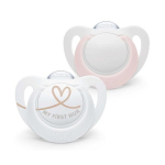 Lutid Nuk Star Latex, 0-6 kuud, 2 tk