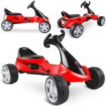 Laste pedaalkart, RK-595, punane