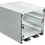 Anodeeritud k&otilde;rge alumiiniumprofiil 1-4 rea LED-ribade jaoks HB-35X35