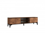 TV alus Asir, 180x40x45 cm, pruun/must