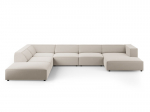 Pehme nurgadiivan Cosmopolitan Design Arendal, beeži v&auml;rvi
