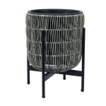 Lillepott Wicker alusega 30x30xH38cm