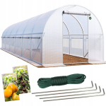 Kasvuhoone, 18m&sup2; 600x300cm, valge