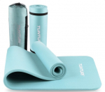 Treeningmatt Tunturi Fitnessmat NBR, 180x60 cm, helesinine