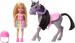 Chelsea nuku ja poni komplekt Barbie