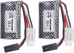 2 liitium akupakett 7.4V 800mAh 5500-2P
