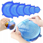 Silikoonist toidukaaned 6 tk.