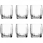 Klaasid Dance Whisky 37cl, 6tk