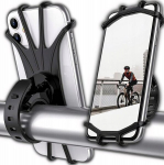 Telefonihoidja jalgratta v&otilde;i mootorratta juhtrauale, universaalne