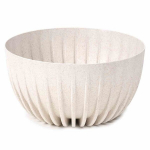 Lillepott Eco Wood, 30x16 cm, Baltos spalvos 30xh16 cm medinis vazonas su nuimtu ECO medžio pavir&scaron;iumi