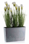 Lillepott Bloom Grey Concrete, 36x56cm