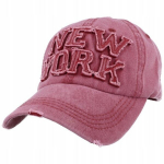 M&uuml;ts naistele CZ-50B, NEW YORK beisbolo kepuraitė, i&scaron;blukusi NEW YORK