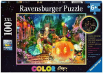 Pusle Ravensburger Color Star Line - Cinderella, 100 tk