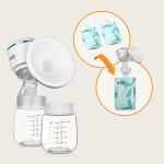 Elektriline rinnapump Lionelo Fidi Plus &ndash; kolmeetapiline, juhtmevaba, 9 taset, 150 min, taimer