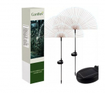 LED aialamp p&auml;ikesepatareiga Gardlov 2tk, must