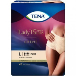 P&uuml;ksm&auml;hkmed naistelele Tena Lady Pants Plus Creme L, 8 tk