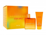 Komplekt Mandarina Duck Vida Loca naistele: tualettvesi EDT, 100 ml + kehapiim, 50 ml